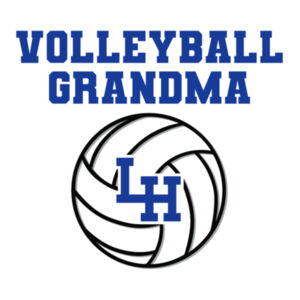 VOLLEYBALL GRANDMA - T-SHIRT - WHITE - 2D5X38 Design