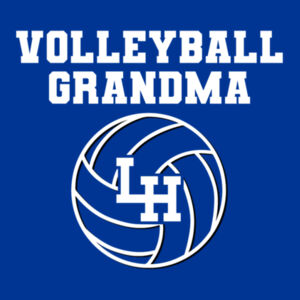 VOLLEYBALL GRANDMA - T-SHIRT - ROYAL BLUE - FEKXWG Design