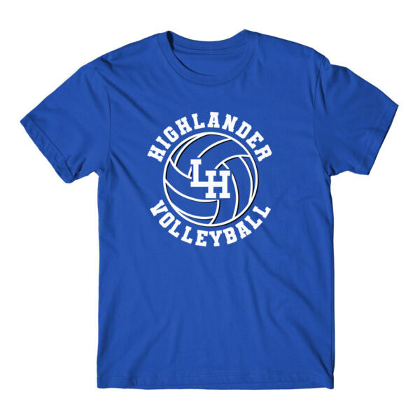 HIGHLANDER VOLLEYBALL - T-SHIRT - ROYAL BLUE - 1G2JKC Thumbnail