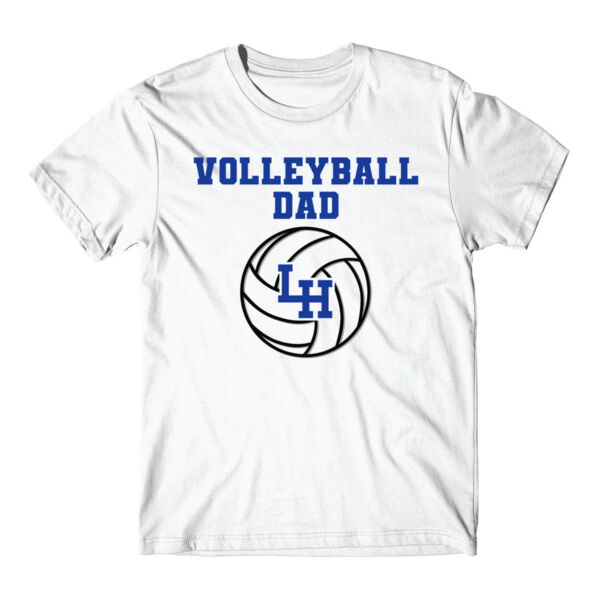 VOLLEYBALL DAD - T-SHIRT - WHITE - NSEH53 Thumbnail
