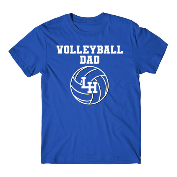 VOLLEYBALL DAD - T-SHIRT - ROYAL BLUE - NHA2B8 Thumbnail